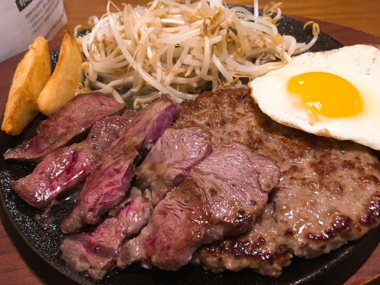  철판 목장[가산디지털단지역/스테이크맛집/철판요리맛집/함박스테이크맛집/가산디지털단지역맛집]