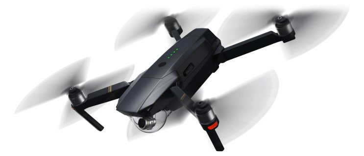  DJI의 접이식 소형 드론 매빅 프로(mavic pro)