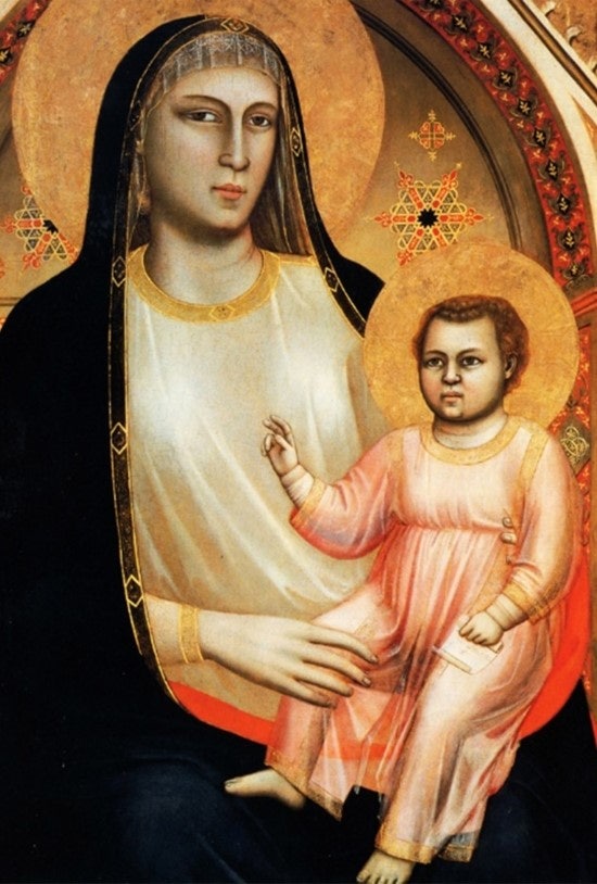조토 디 본도네 - 온니산티 마돈나(Ognissanti Madonna) 또는 권좌의 성모, Sala 2, Galleria ... 조토 디 본도네 - 온니산티 마돈나(Ognissanti Madonna) 또는 권좌의 성모, Sala 2, Galleria ...