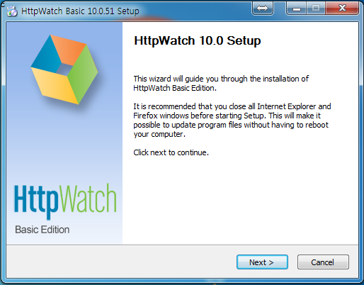HTTPWATCH 설치하기 : 네이버 블로그