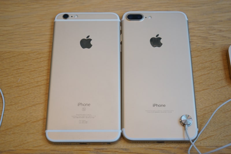 아이폰7 플러스와 아이폰6S 플러스 비교