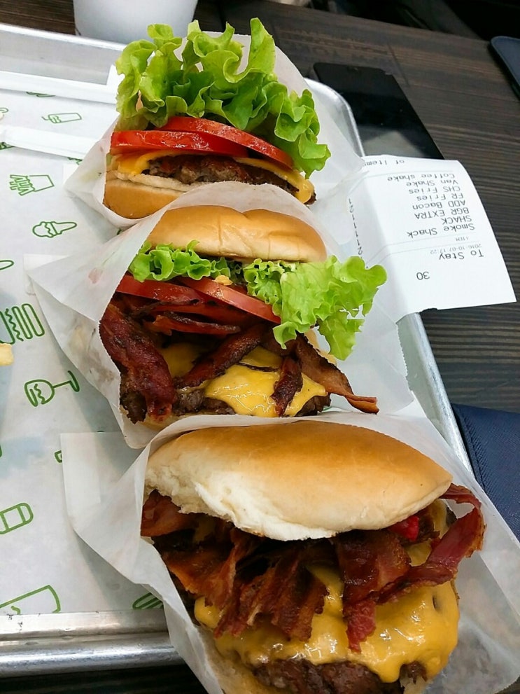  쉑쉑:: 평일 오후에 간 강남역 쉑쉐버거