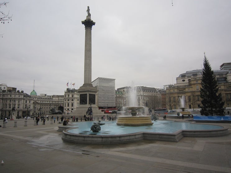 런던여행 : 트라팔가 스퀘어(Trafalgar Square)