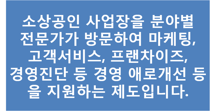  대구경북 소상공인컨설팅 이용하기(이플러스창업경영연구소)