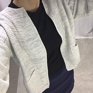 데일리룩 :) 쌀쌀한 늦가을 코디 르피타 가디건, 로엠 스커트
