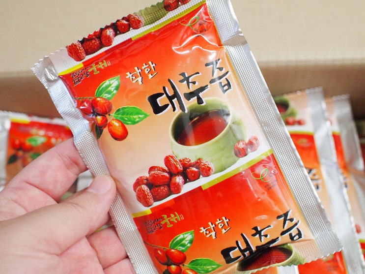  호흡기 질환에 좋은 맛좋은 착한 대추즙