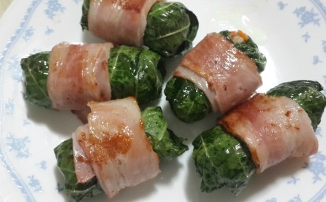  베이컨 요리 베이컨 깻잎말이