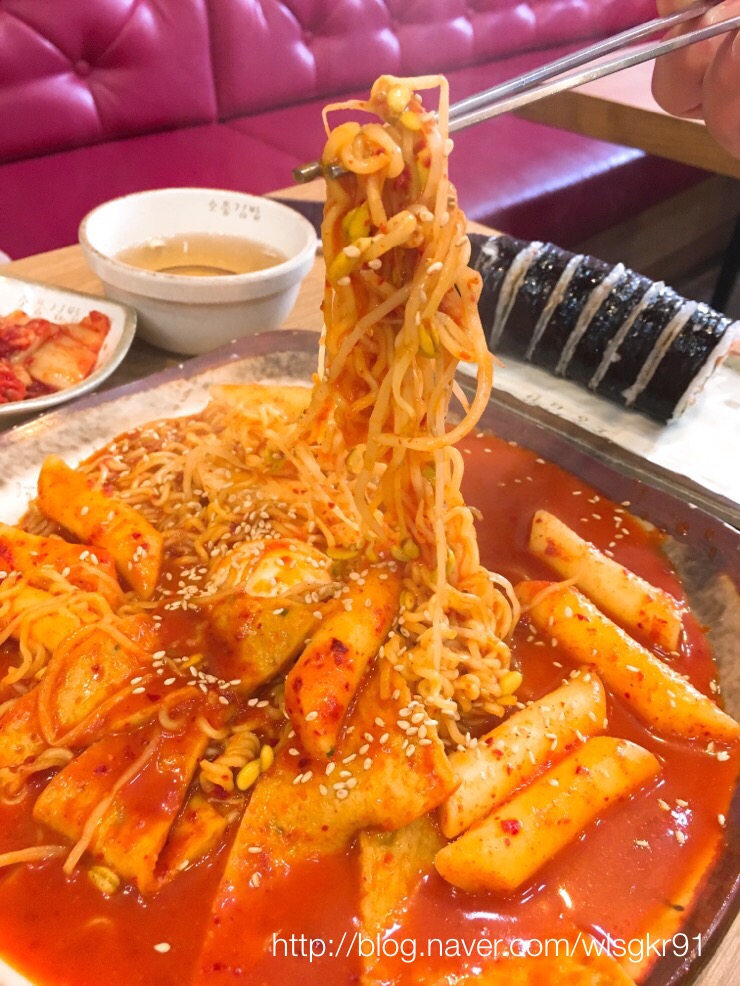  아주대 앞 분식집 소풍김밥 후기!!!![점심메뉴추천/점심메뉴/쫄면/김밥/라볶이/돈까스/분식]