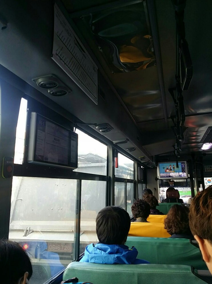 경기도버스 탄 서울 촌년 스마트한 버스에 반하다. 65-1번 버스