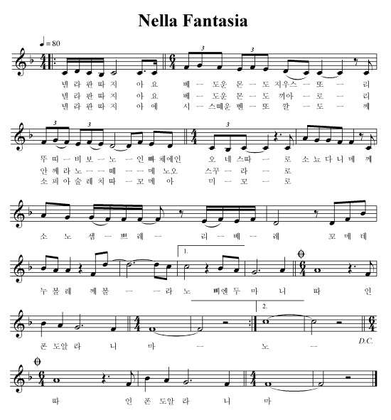 외국곡] 넬라 판타지아(Nella Fantasia)-엔니오 모리코네 작곡 : 네이버 블로그