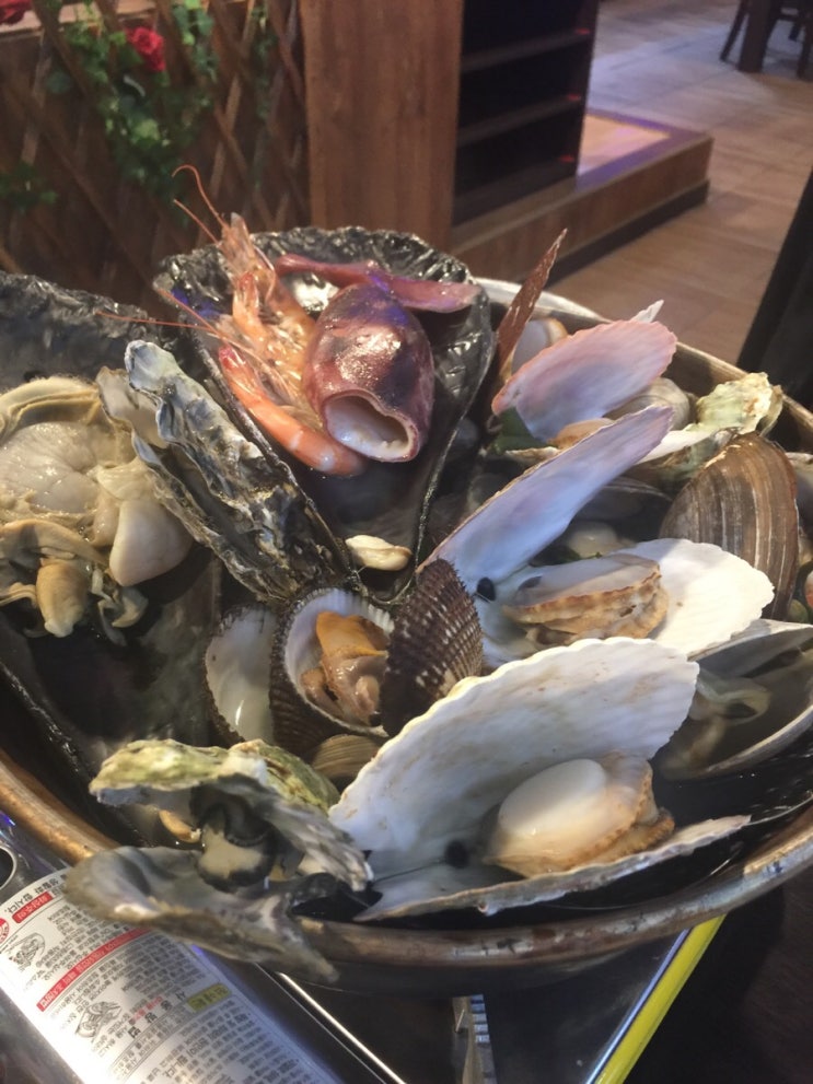  교대역 조개찜 맛집 조개마을에서!