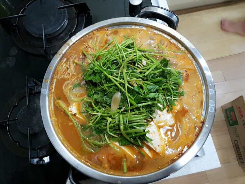 [동태찌개 레시피/동태찌개 끓이는 법] 얼큰한 동태찌개 끓이기