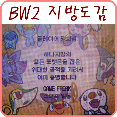  포켓몬스터 BW2 지방 도감, 이로치 액스라이즈