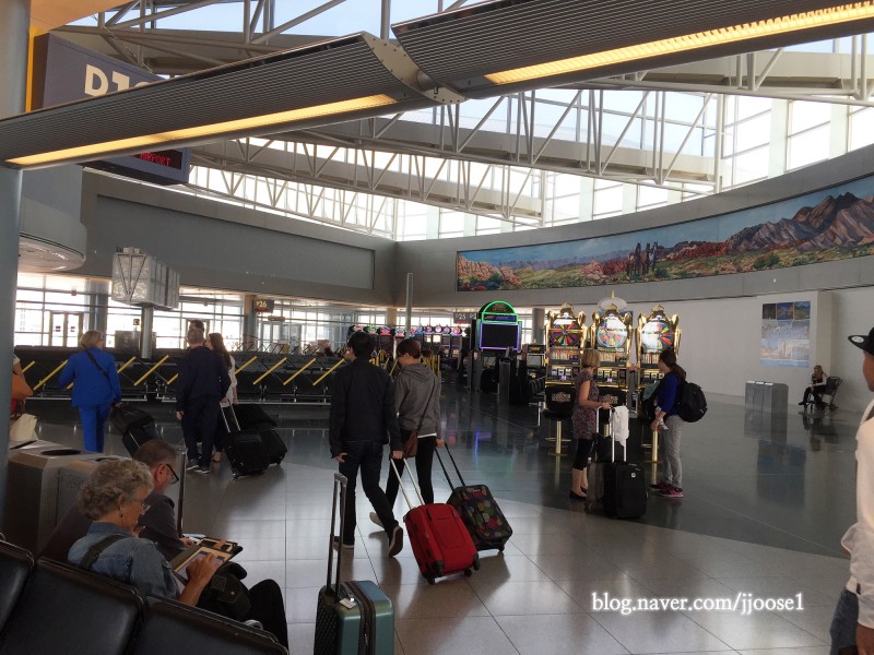 라스베가스 공항 호텔 셔틀버스 이용하기 : 네이버 블로그
