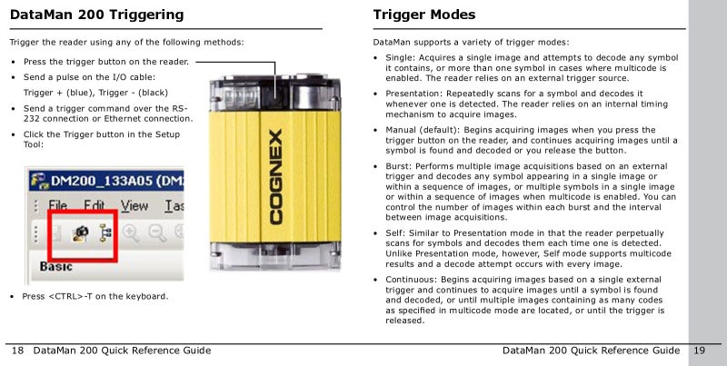 COGNEX DataMan200 메뉴얼(사용자 설명서) 보기, 다운로드 : 네이버 블로그