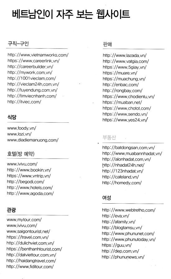 베트남 웹사이트 베트남 웹사이트