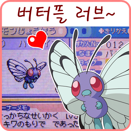  포켓몬스터 파이어레드 버터플 러브~