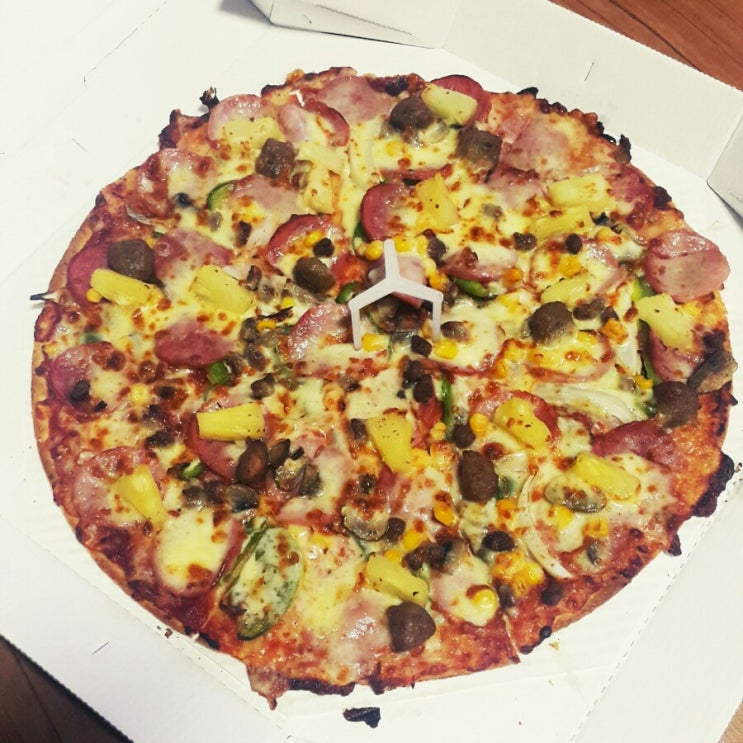  [배달 맛집] 도미노 슈퍼슈프림 씬피자 먹방!