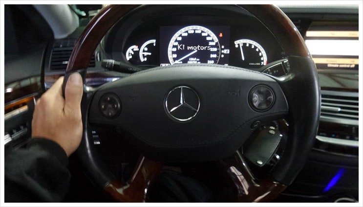  벤츠s350L 엔진진동과 떨림 수리 K1모터스