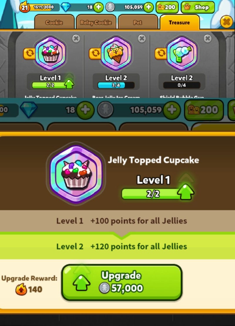 쿠키런:오븐브레이크]보물 2개 얻다! : 네이버 블로그