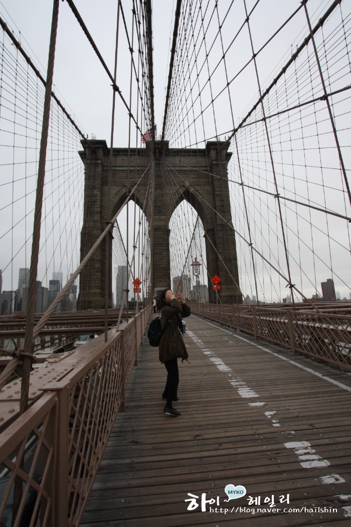 뉴욕 자유여행)브루클린 브릿지 건너기! 강추 코스~뉴욕여행 필수코스! : 네이버 블로그