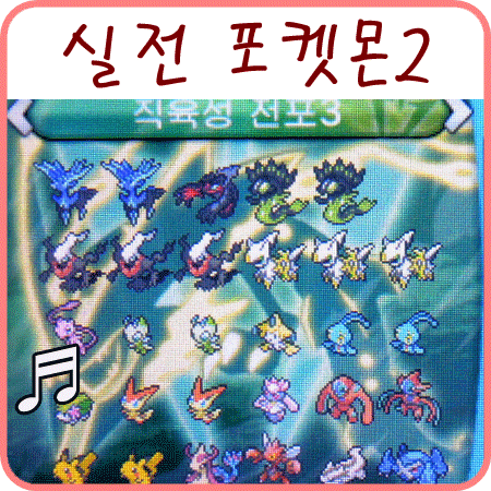  6세대 실전 포켓몬 정리 2 (배포 포켓몬, 전포 환포 위주)