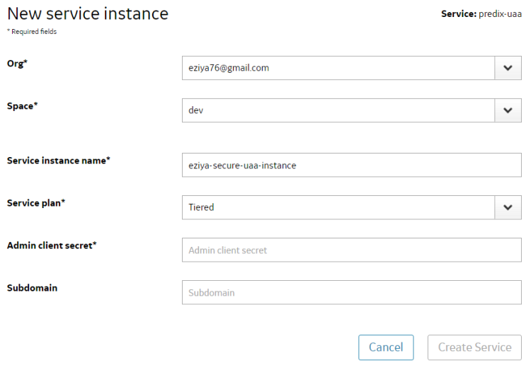  Predix UAA(User Authentication Authorization) 예제