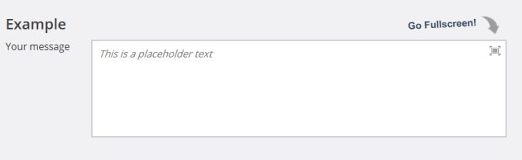 jQuery Fullscreen Editor jQuery Fullscreen Editor