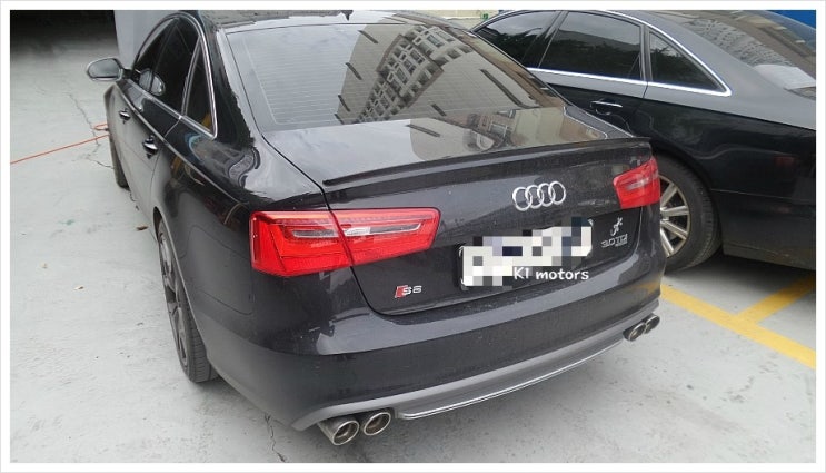  아우디 A6 3.0 TDI 엔진오일 깨끗하게 교환합니다. K1모터스 