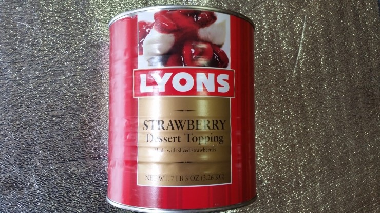 LYONS STRAWBERRY DESSERT TOPPING