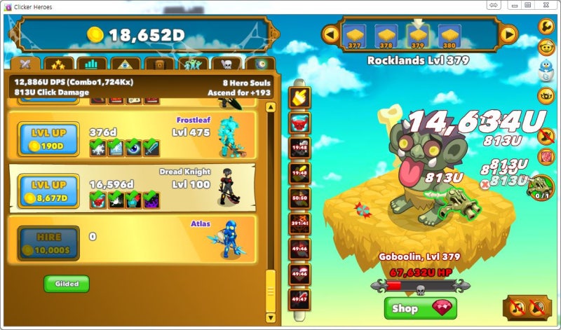 [Clicker Heroes] 2회차 전생, 1회차 초월 : 네이버 블로그