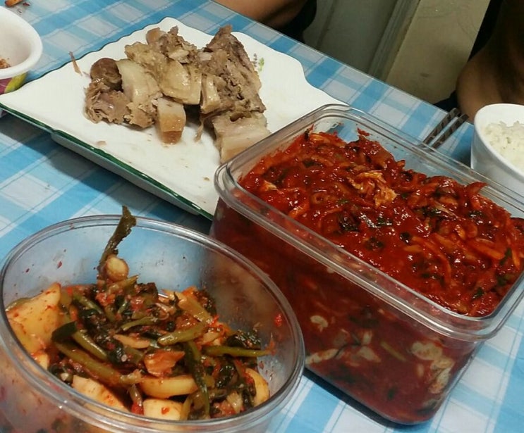  [일기] 김장했어요~ 굴김치와 수육보쌈