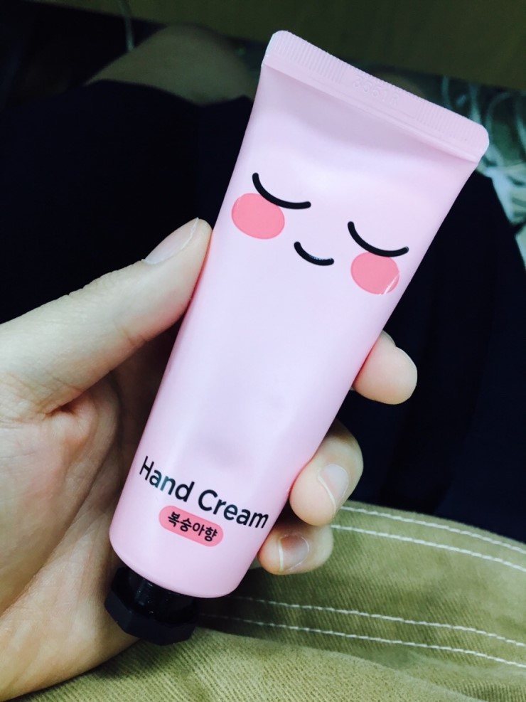  카카오 피치 핸드크림 사용후기