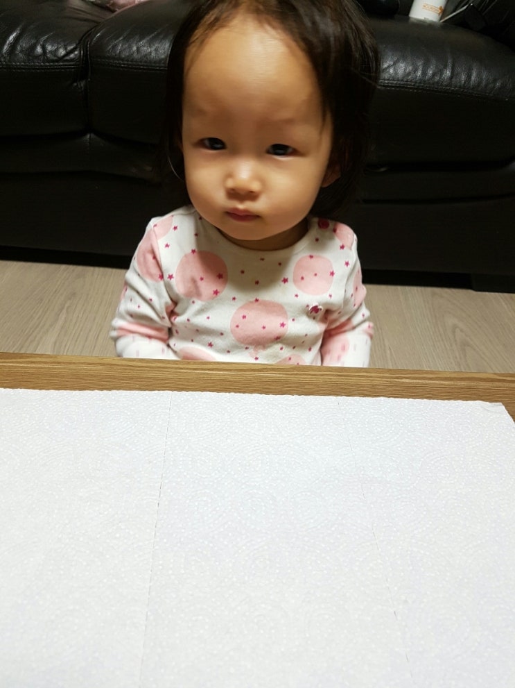  엄마표 미술놀이-키친타올