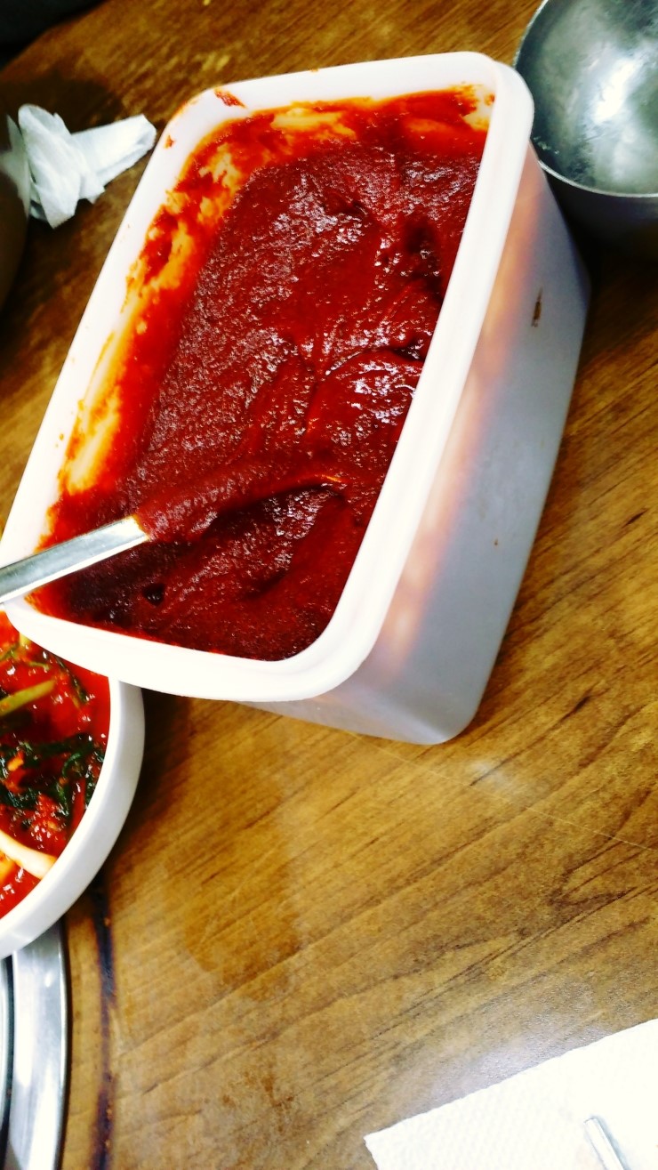  비빔밥 먹었습니다.