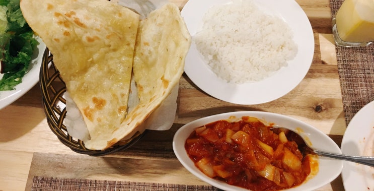 포항 효자sk 인도카레 맛집 "인드라"