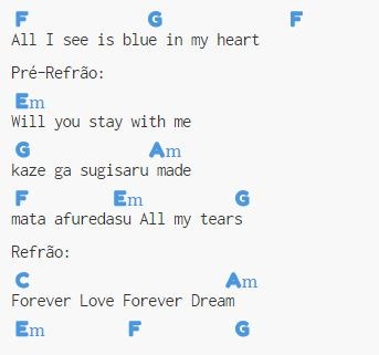 X Japan 엑스재팬 Forever Love Last Love 가요코드 듣기 악보 가사 해석 네이버 블로그