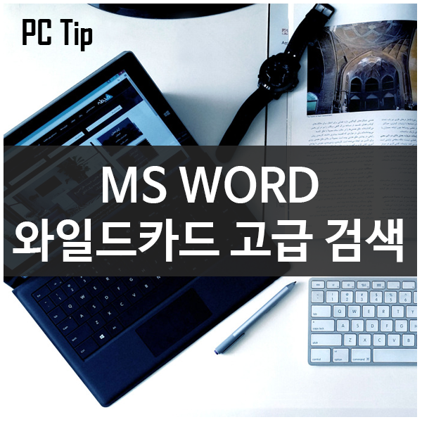 MS워드 와일드카드 고급 검색이란? 활용하는 방법은?