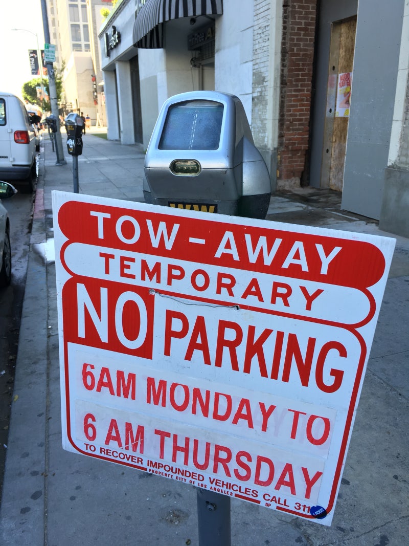 미국_도로 주차 표지판 공부 : 네이버 블로그