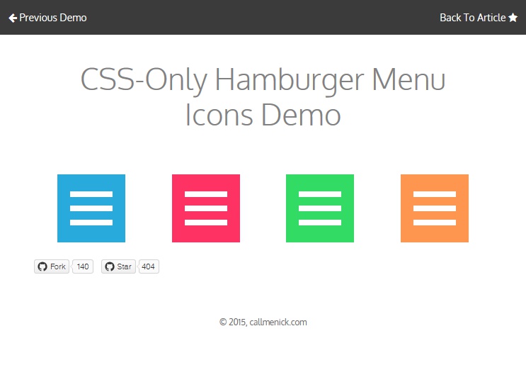 Animating CSS-Only Hamburger Menu Icons Animating CSS-Only Hamburger Menu Icons