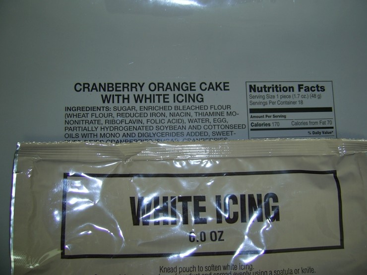 Cranberry orange cake