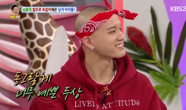 안녕하세요 비투비 멤버 프니엘 5년 탈모 고백