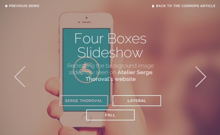 Tiled Background Slideshow Tiled Background Slideshow
