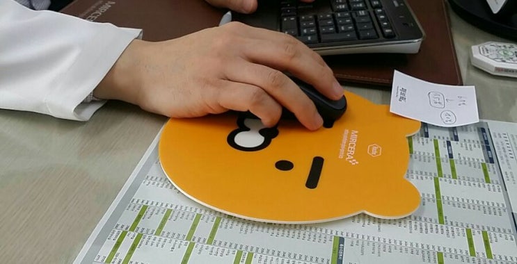  [일기] 카카오프렌즈 라이언 마우스패드