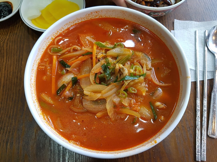  서울 영등포동/영등포역 '송죽장' 고추짬뽕, 간짜장, 탕수육