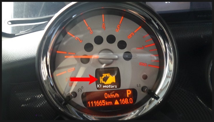 BMW 미니쿠페S 계기판 경고등과 표시등 유용한 정보 K1모터스