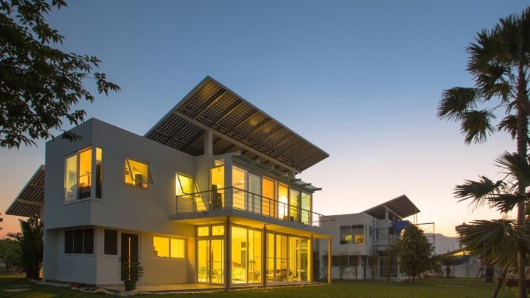 자가발전 태양광주택 태양관 전원주택 단지 조성 계획
