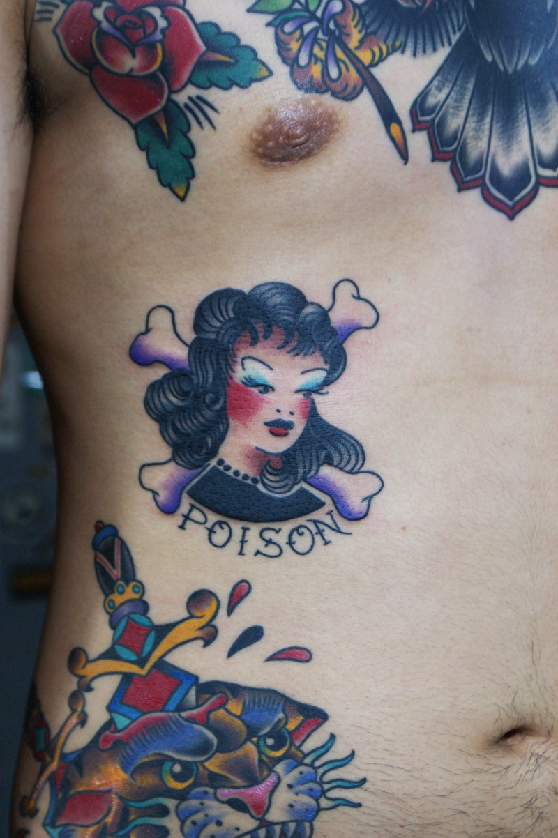 빈티지한 멋스러움이 살아있는 올드스쿨 타투 : 네이버 블로그, image size:800x1202