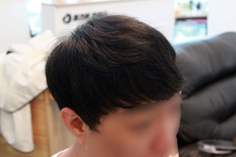 앞머리 가발로 가는 머리 남자 탈출 4