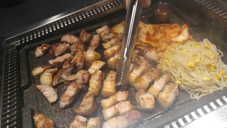  야탑고기집 친구랑 삼겹살